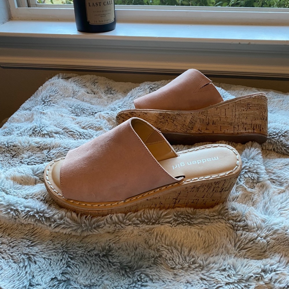 MADDEN GIRL- 7.5 - Blush - Wedges/Platforms.